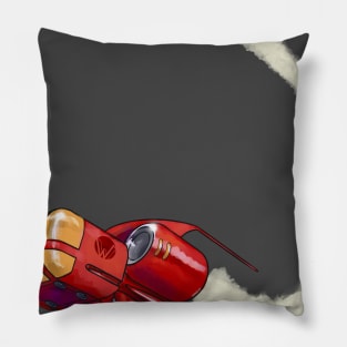 Wayland Retro Spaceship Pillow