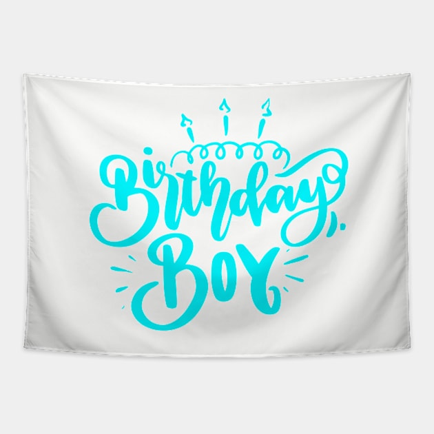 Birthday Boy Tapestry by Abelfashion