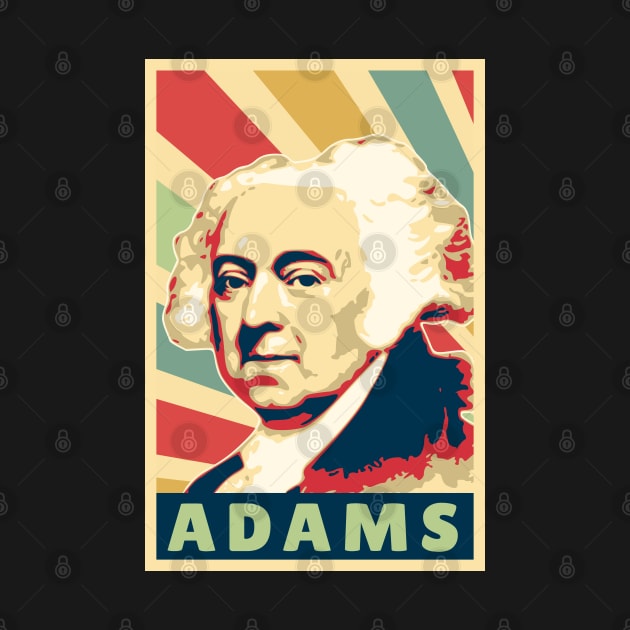 John Adams Vintage Colors by Nerd_art