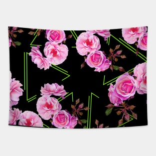 Colorful Floral Tapestry