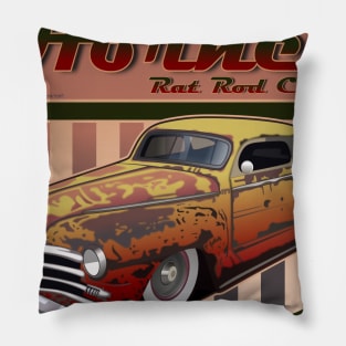 hudson hornet Pillow