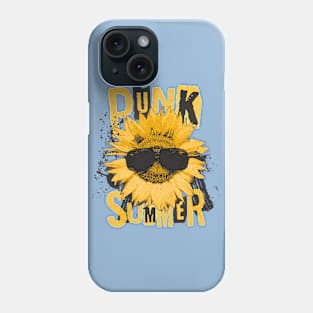 SUNFLOWER IN SHADES - PUNK SUMMER Phone Case