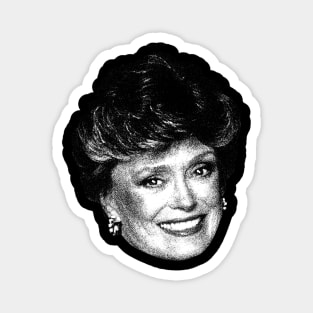 White Rue McClanahan Vihntage Magnet