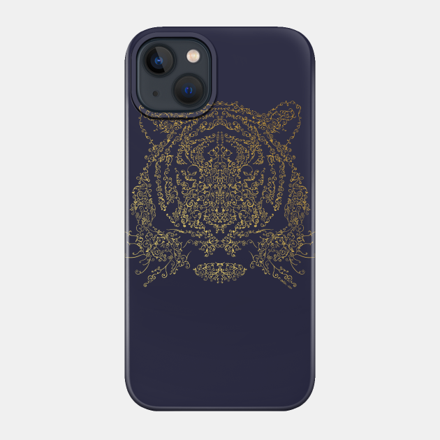 Ornamental Tiger - Tiger - Phone Case