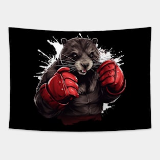 boxer beaver Tapestry