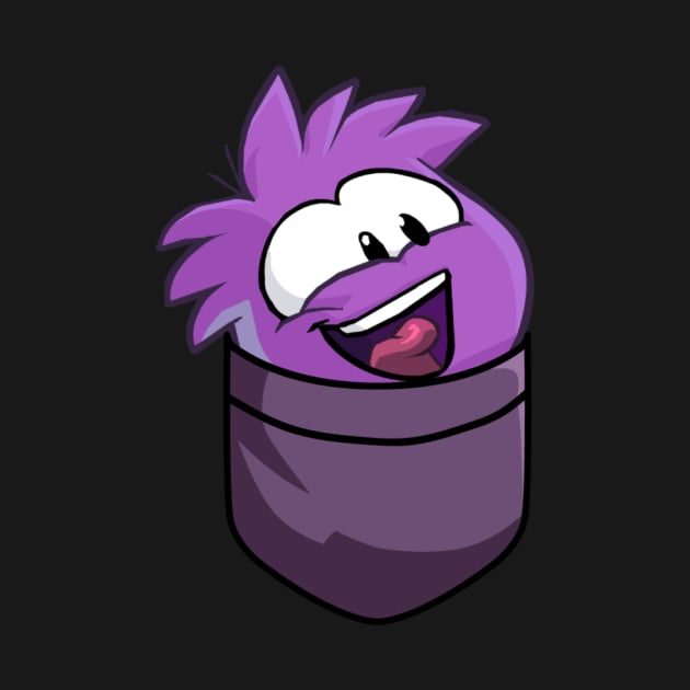 Purple Puffle by GrumpyDonut