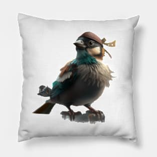 Pirate Sparrow Pillow