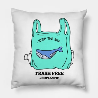 Trash free Pillow