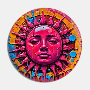 if i were god i would paint the sun Pin