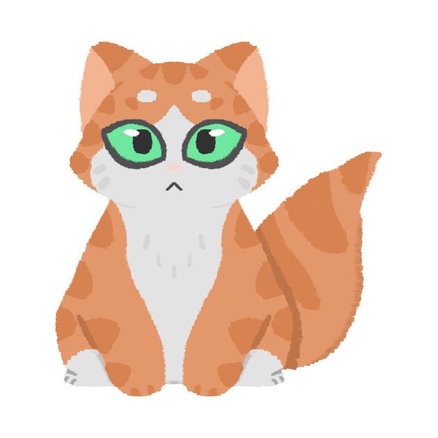 Ginger tabby cat by IcyBubblegum