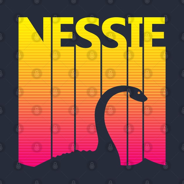 Vintage Retro 1980s Nessie by GWENT