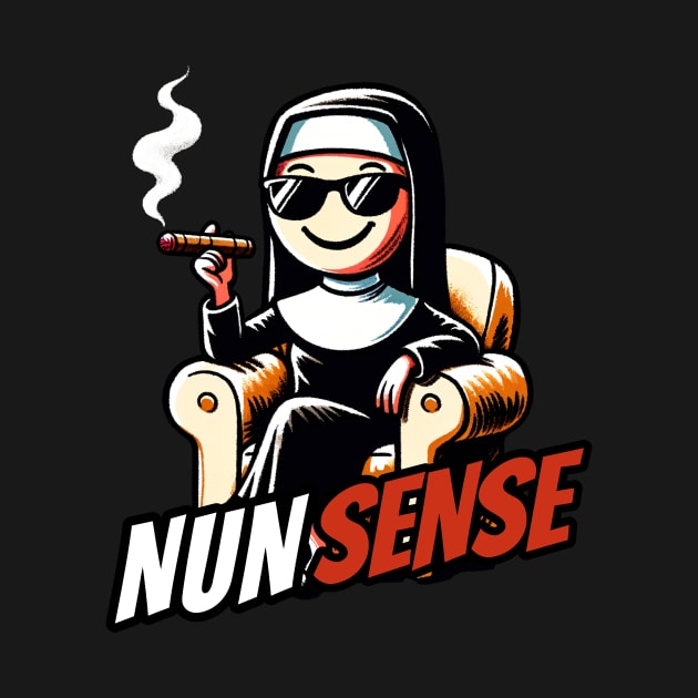 Nonsenes Nunsense Nun by DoodleDashDesigns