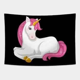 Pink Unicorn cute Tapestry