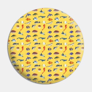 Fish Pattern Pin