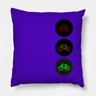 Bike traffic light Pillow