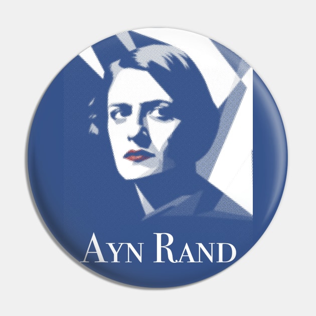 Ayn Rand Pin by WickedAngel