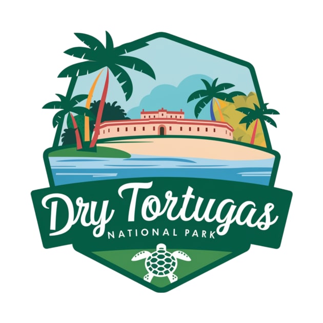 Dry Tortugas National Park Emblem by Perspektiva