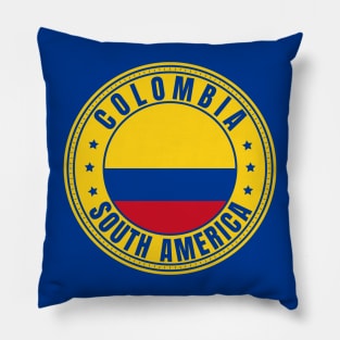 Colombia South America Pillow