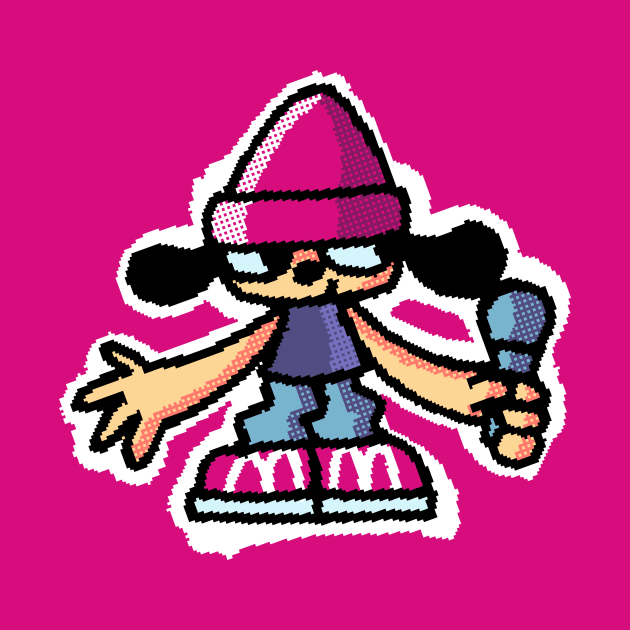 PaRappa Pixel by demonigote