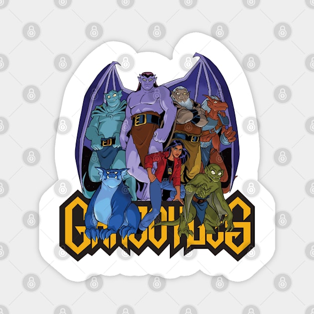 Gargoyles Magnet by thebeatgoStupid