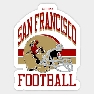 NFL San Francisco 49ers Drink Sticker for Sale by AbdulRempel