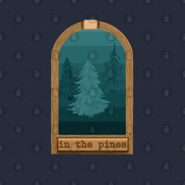 In The Pines by Kelly Reese Art