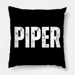 Piper Name Gift Birthday Holiday Anniversary Pillow