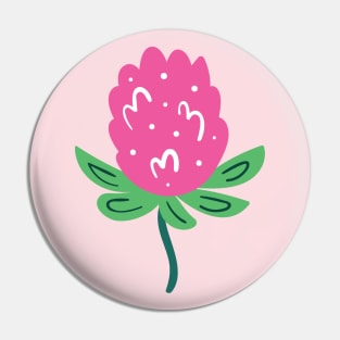 Flower Art Pin
