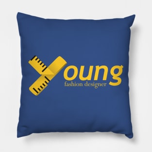 Young Fashion designer Pillow