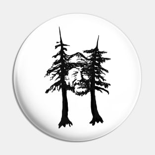 Toso Wood Trees Pin