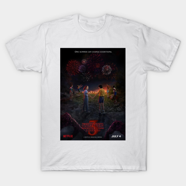 stranger things tee shirts