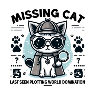 Missing Cat T-Shirt