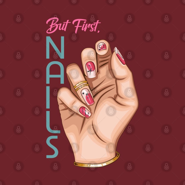 But first Nails by caraulandesign