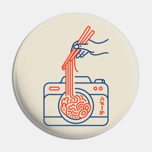 Camera Ramen Pin