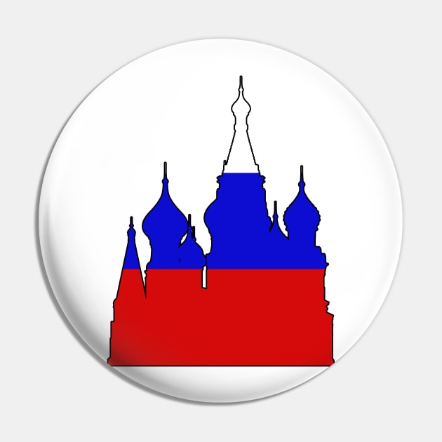 Russia - Cathedral (Flag) _028 Pin by Tridaak