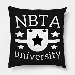 Never been to a university Pillow