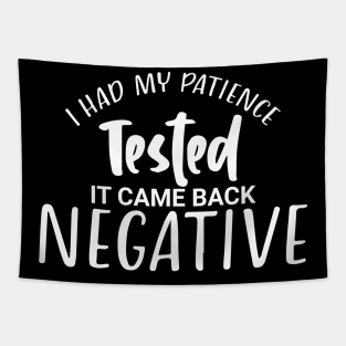 I had my patience tested. Tapestry