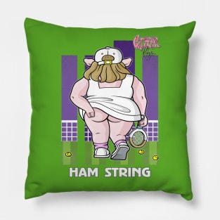 Gutter Pigs Ham String Pillow