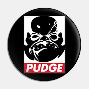 Pudge Sillouhette Pin