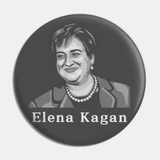 Ladies of the Supreme Court - Elena Kagan Pin