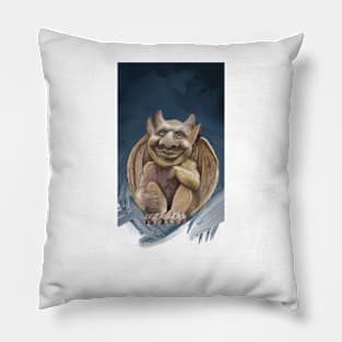 Gargoyle Cute or Scary? Pillow