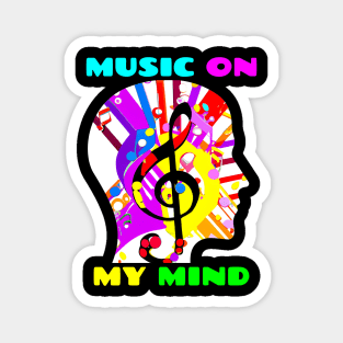 Music On My Mind Magnet