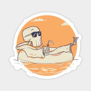Reaper vacation Magnet