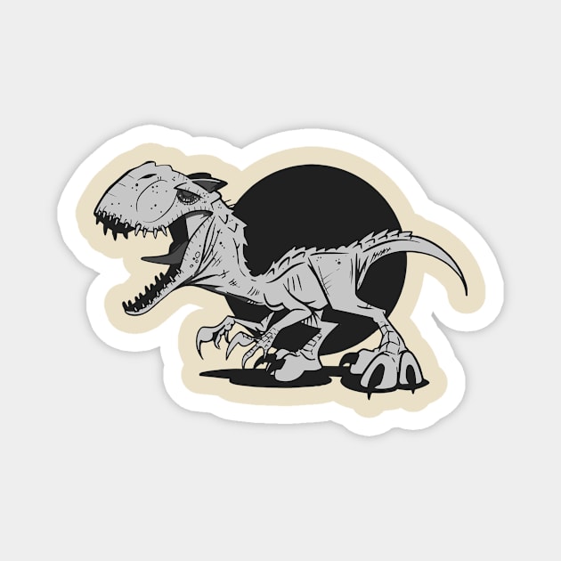 Indominus Rex: Ferocious Encounter Magnet by WorldDinosaurs