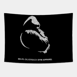 96.4% Silverback Gym Apparel, body building, strongman Tapestry