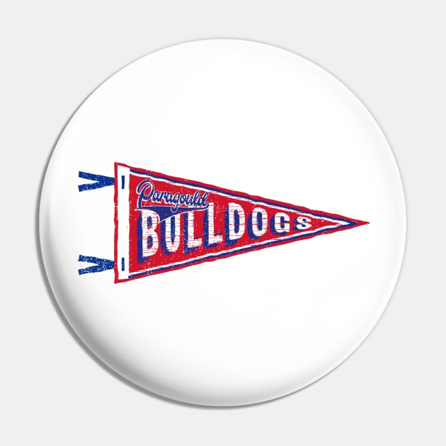 Paragould Bulldogs Pennant Pin by rt-shirts