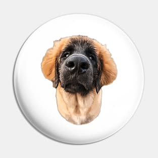 Leonberger Puppy Dog Pin