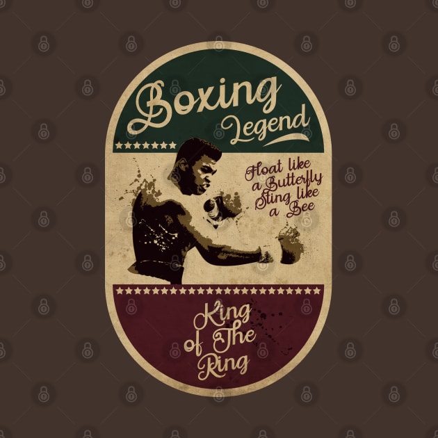 Boxing Legend Vintage Deluxe by CTShirts