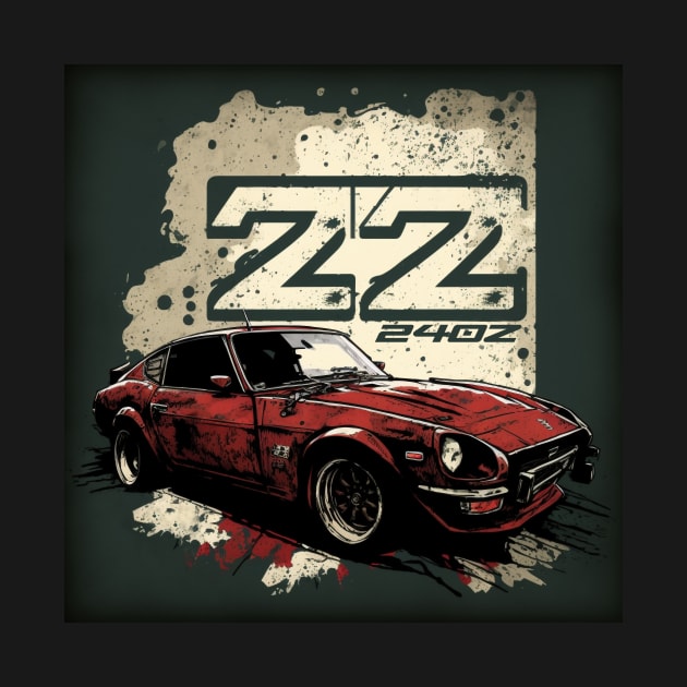 240z classic vintage style by Kid Relic