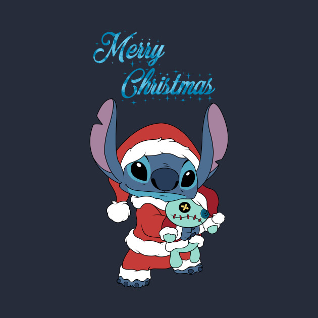 Merry Christmas Stitch - Stitch - T-Shirt | TeePublic